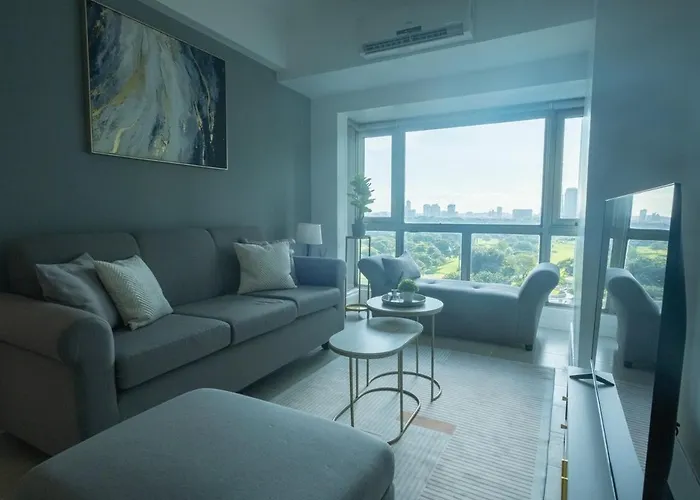 Cozy 2br In Bgc - Fixed Wi-fi 58 Inch Uhd Tv Apartamento Manila